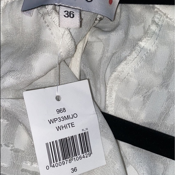 IRO Mijo Woven Ruffle Dress In White - Picture 4 of 14